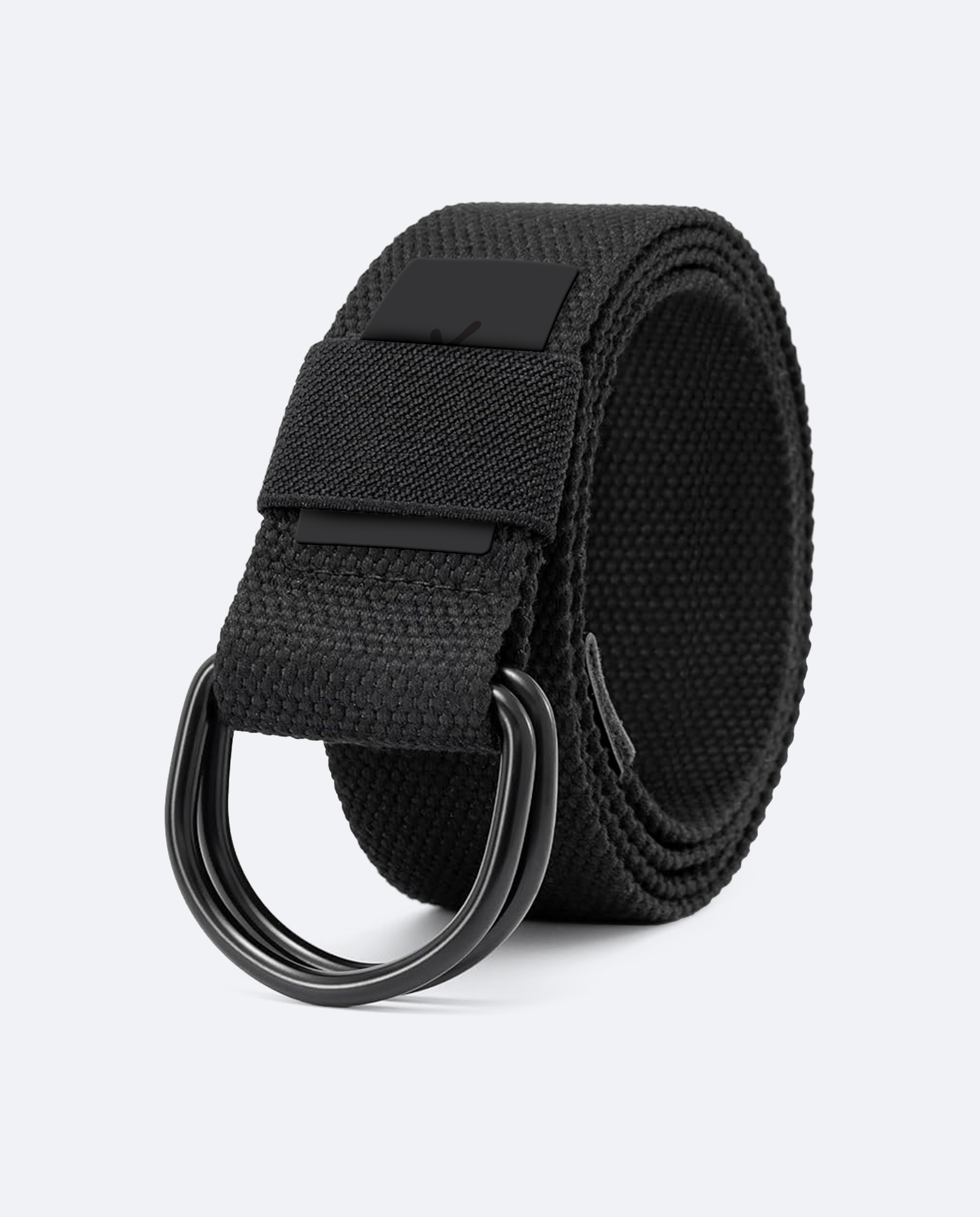 D-Buckle Belt - 5 Pack - Black