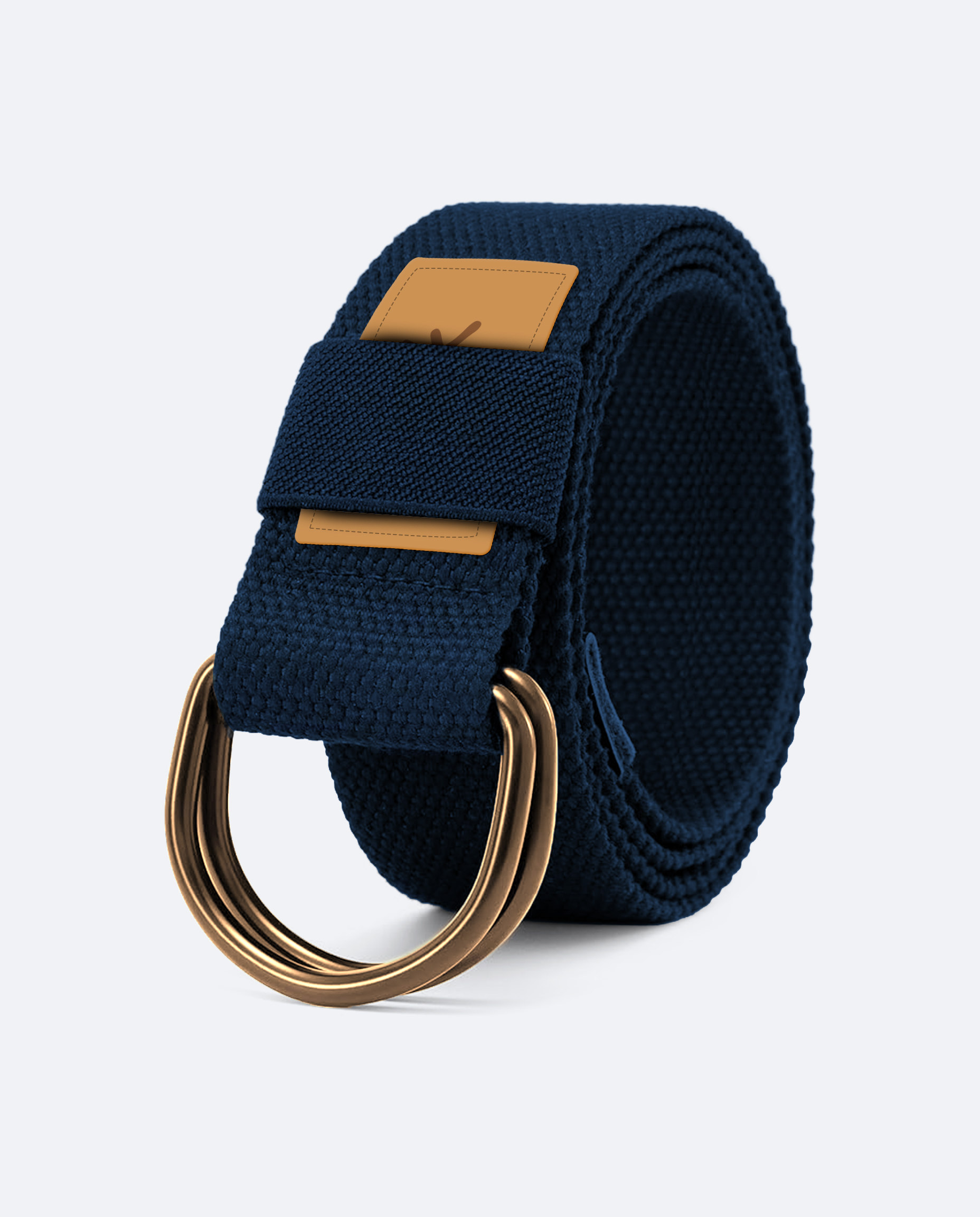 D-Buckle Belt - 5 Pack - Navy