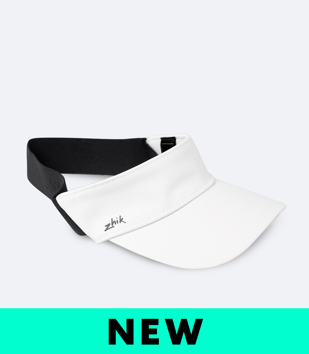 Fitted Active Visor - White (10 Pack)